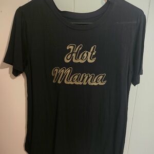 ICON Black Graphic Hot Mama T-Shirt